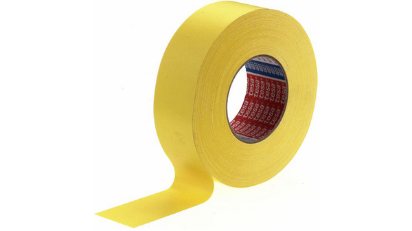 Ruban adhésif en tissu 19mm x 25m Jaune